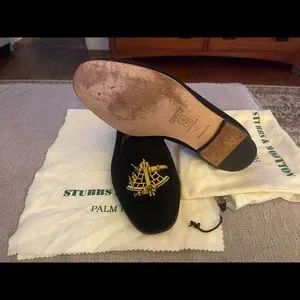 Stubbs & Wootton | Shoes | Stubbs Wootton Black Velvet  display picture 1